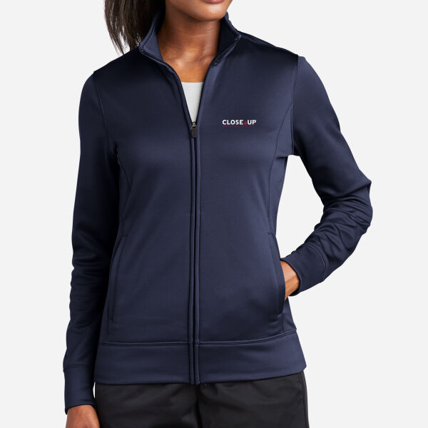 Women's Fleece Full Zip Jacket Thumbnail