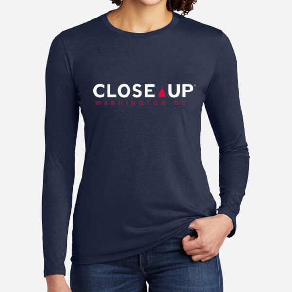 Women's Close Up LS Tee Thumbnail